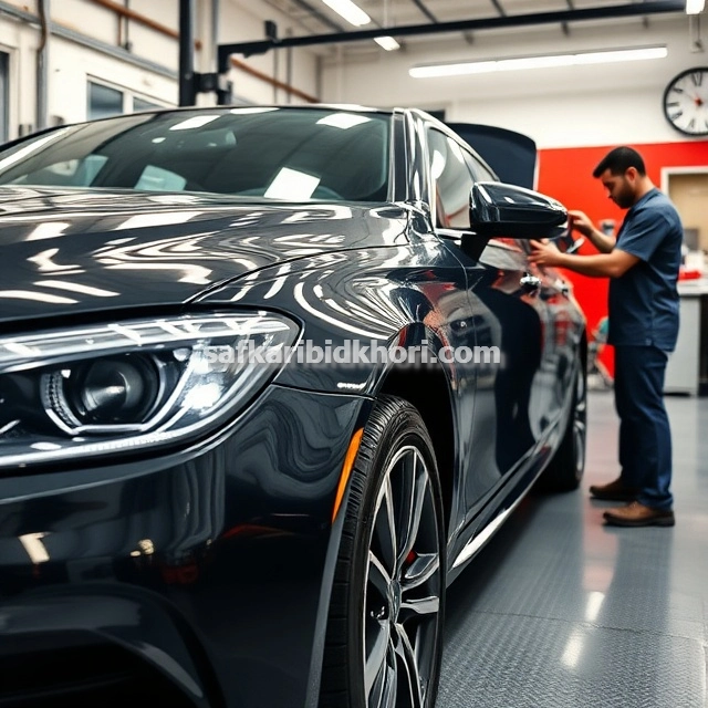 رنگ آمیزی و نقاشی خودرو در گلبهار